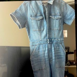 Good American Denim Jumpsuit